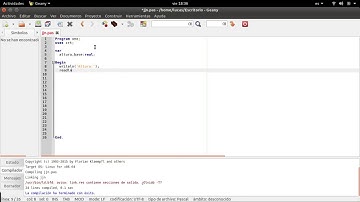 Calcular área y perímetro - Pascal