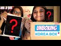 KOREA BOX UNBOXING with AM &amp; PM!!!