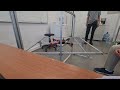 Testing the drone at the gimble system