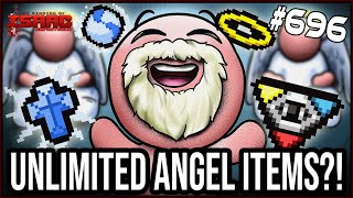 UNLIMITED ANGEL ITEMS - The Binding Of Isaac Repentance Ep 696