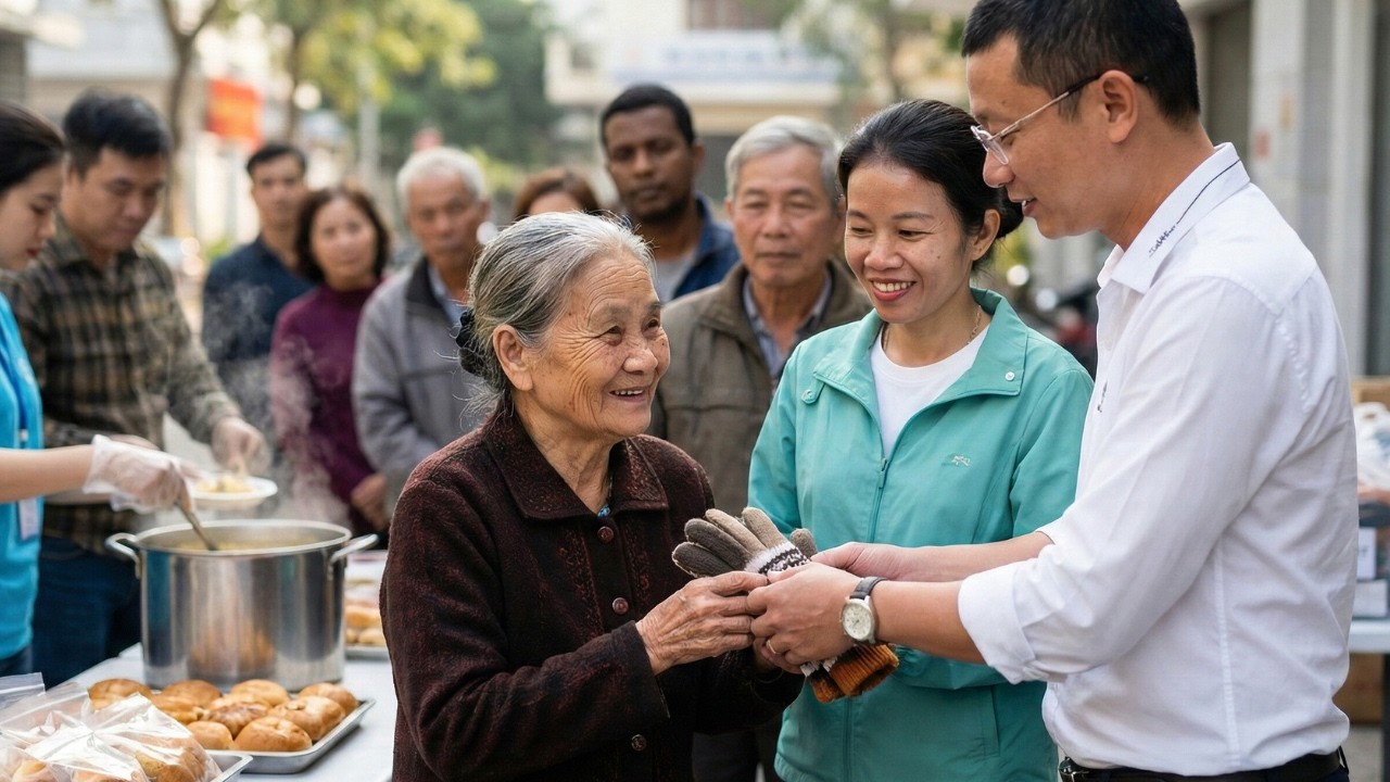 Uri Takes Tu Tieu to Volunteer—What She Did for a Stranger Changed Her