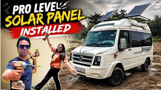 Van Build Ep. 44: Last Vlog of Our Caravan Modification | Solar Panel Installed