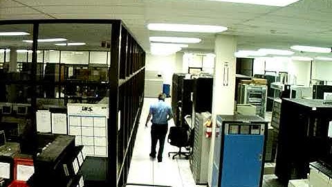Server Room Halon Fire Suppression System Accident - View 2