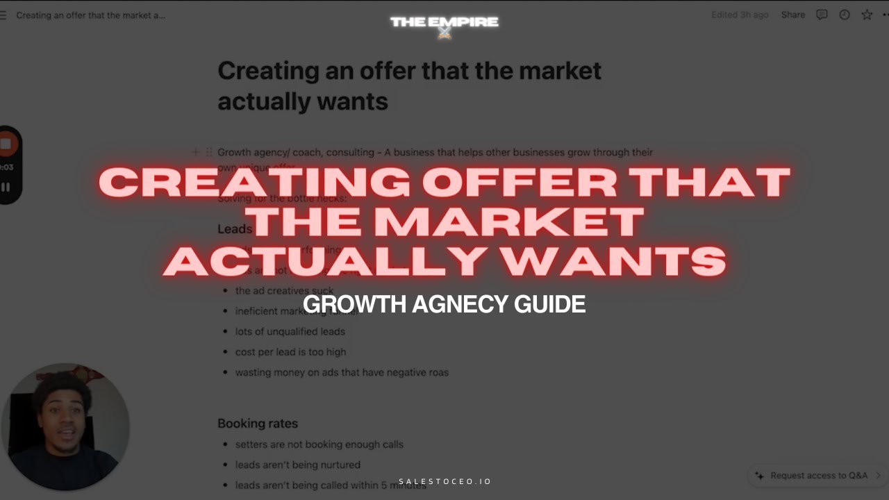 Building a Growth Business: Creating a Unique Offer that the Market ...