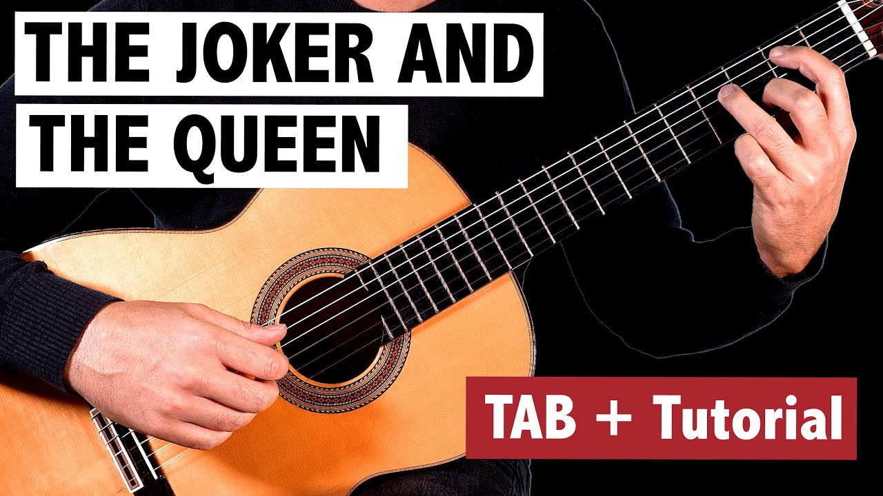 Ed Sheeran The Joker and The Queen FINGERSTYLE Guitar Lesson + TAB YouTube