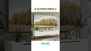 Rack para TV até 80" 180cm 2 Portas 1 Gaveta Branco/Rustic Toronto Madesa