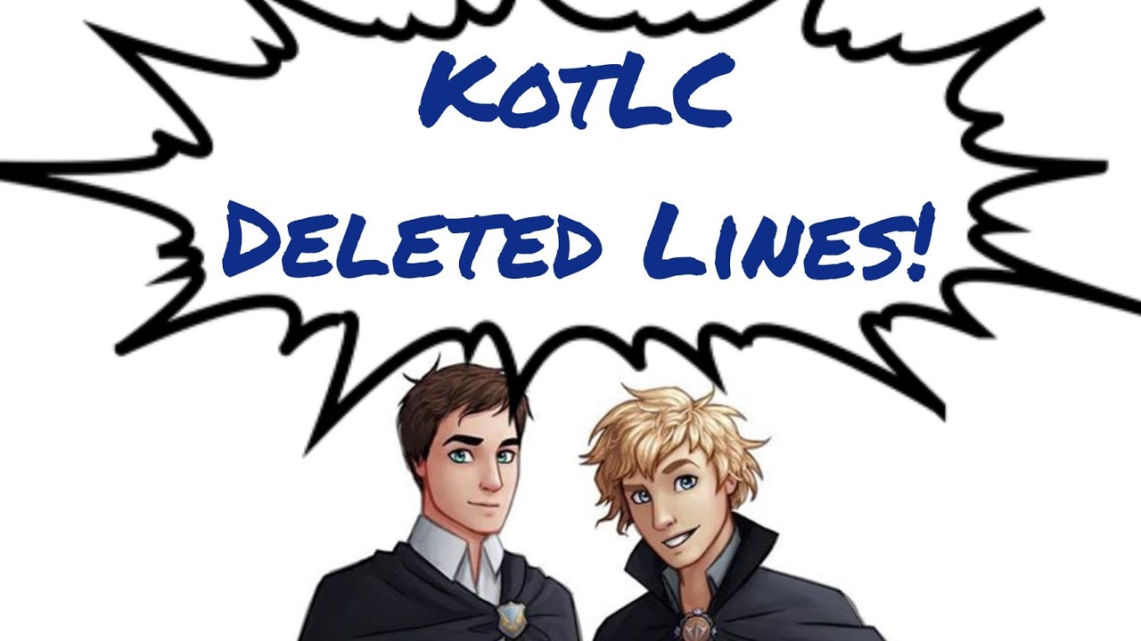 KotLC DELETED LINES
