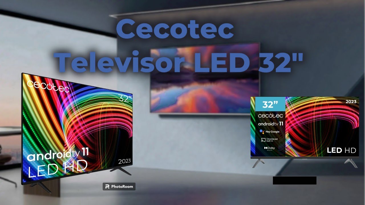 Televisor CECOTEC ALH30032S, HD, ANDROIDTV, HDR10, Televisores de 71.1  a 81.2 cms – de 28 a 32