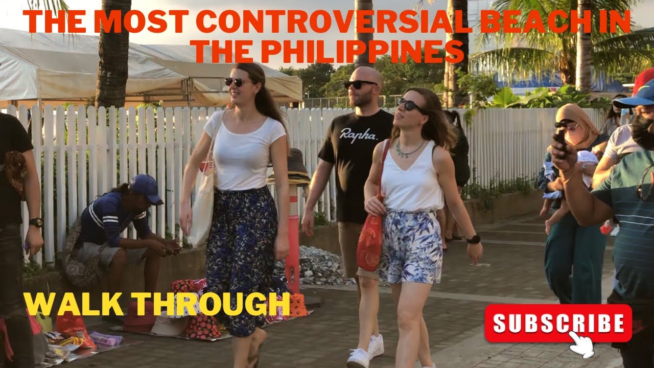 THE MOST CONTROVERSIAL BEACH IN THE PHILIPPINES | DOLOMITE BEACH MANILA BAY | FULL WALK THROUGH