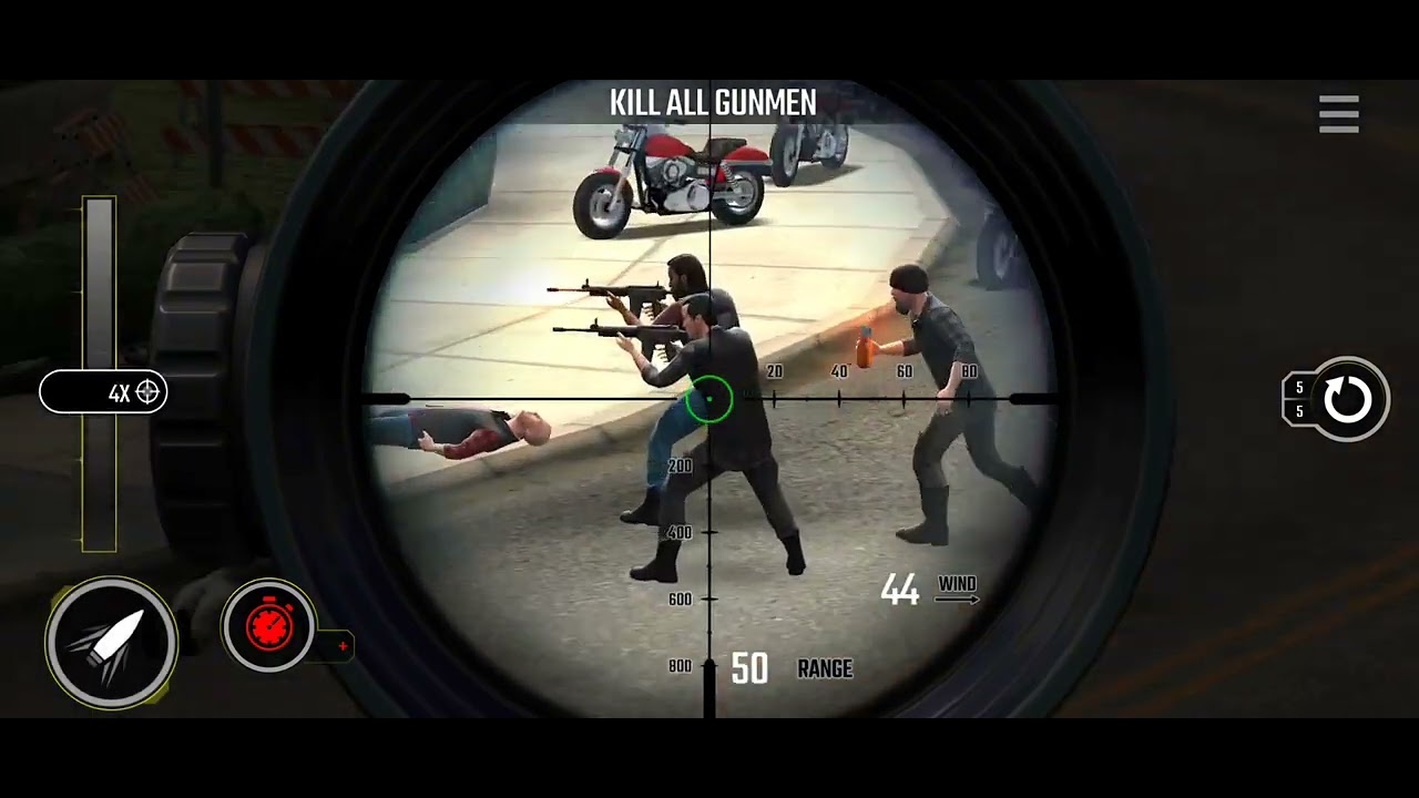 Pure Sniper Z28 Mission 22 Compound Interest Kill All Gunmen - YouTube