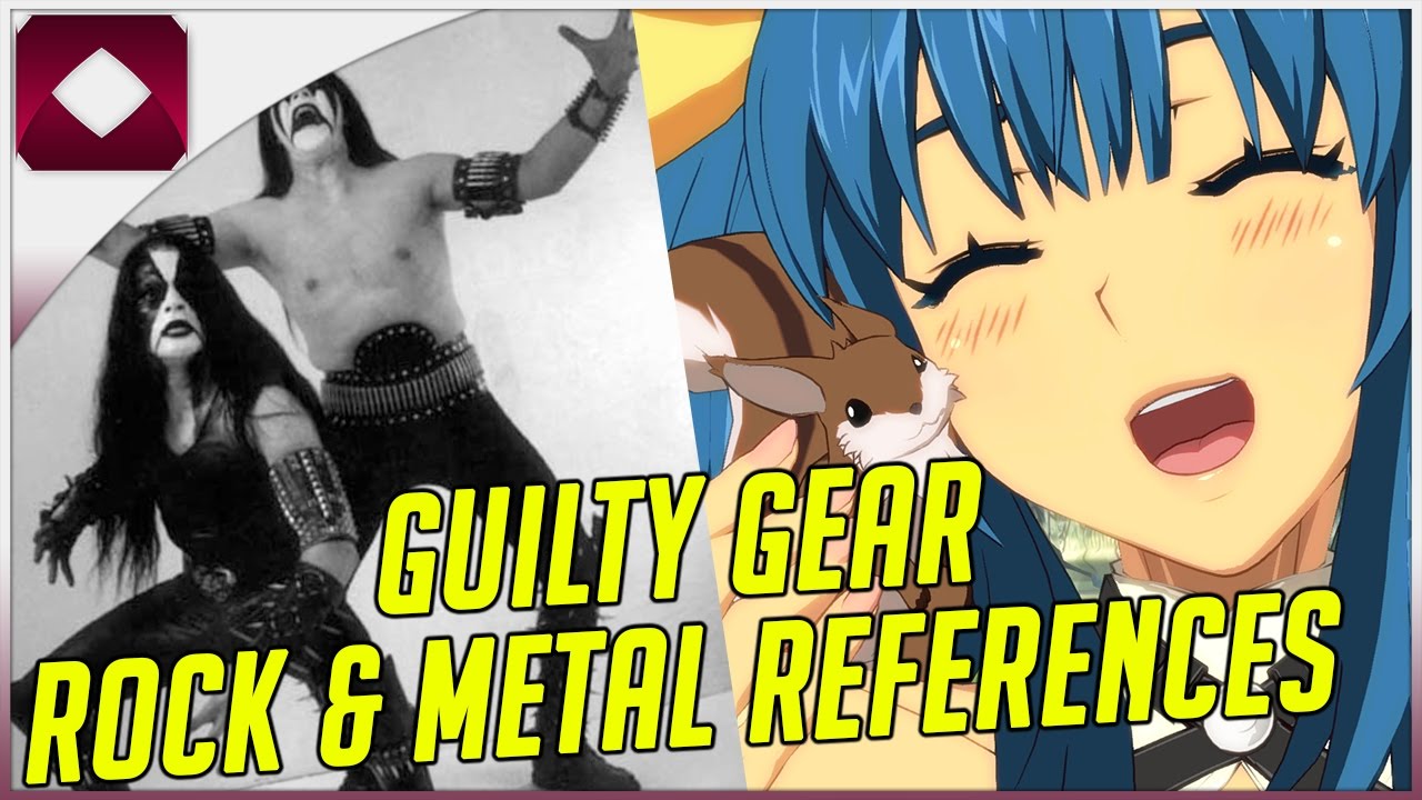 Hard Rock and Heavy Metal References in Guilty Gear YouTube