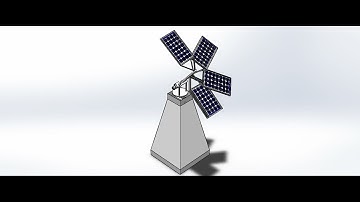 Solar Smart Flower Animation Video