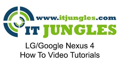 LG/Google Nexus 4: How to Remove/Forget Old WiFi Network