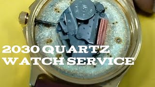 2030 Quartz watch service #watch #videos #watch service  #watch repair