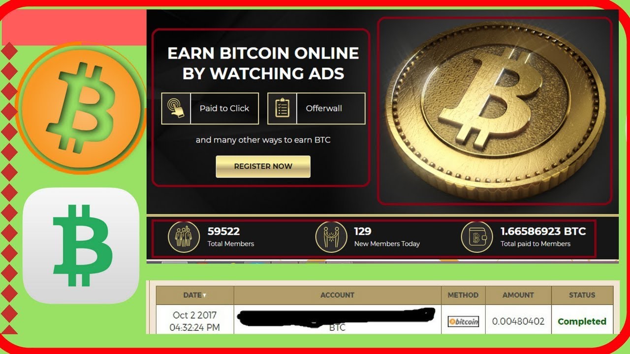 collect bitcoins every one minute