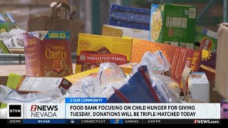 Food Bank of Northern Nevada fights child hunger on Giving Tuesday