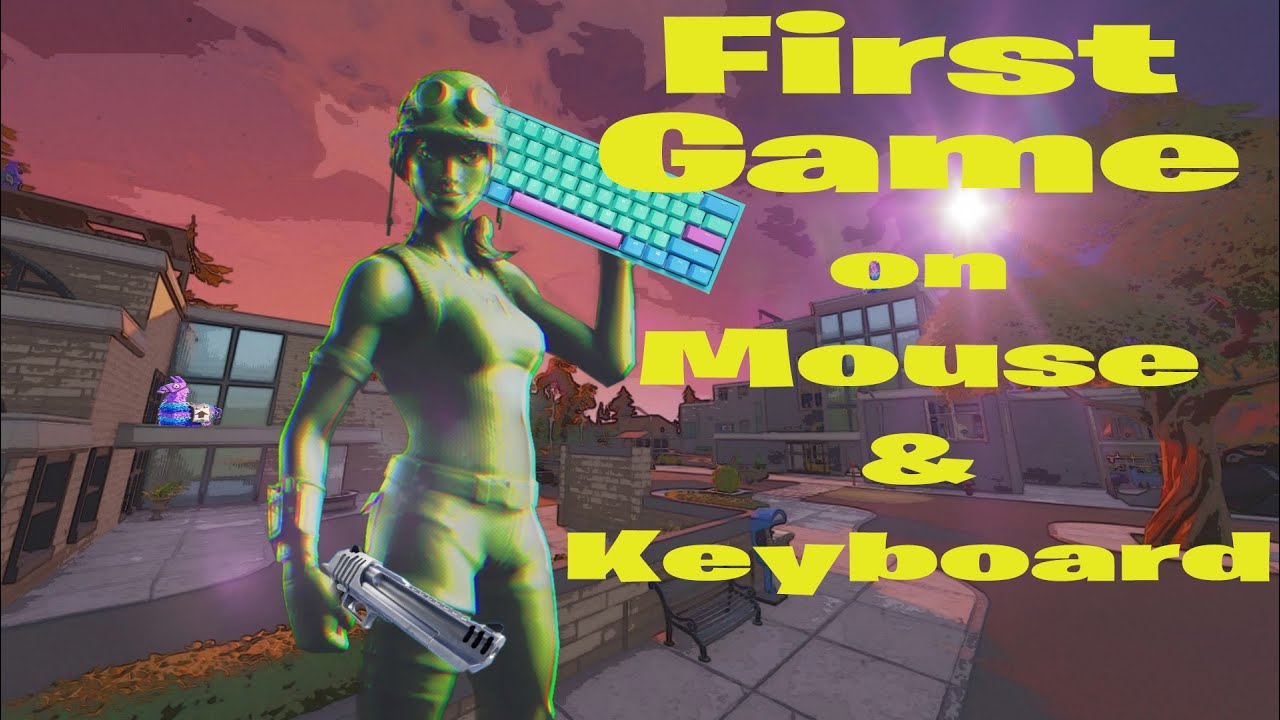 Xbox Player on Mouse and Keyboard (FIRST TIME) (Fortnite SBM)