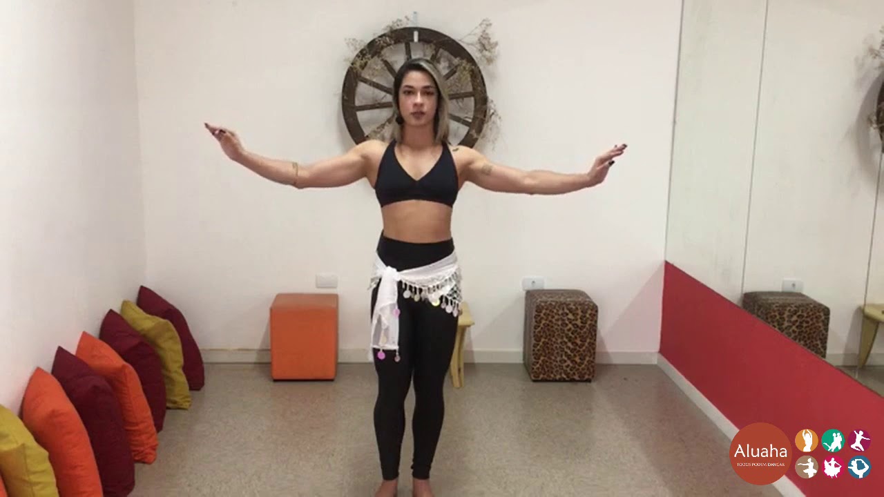 Prof Gáby Sarah - Dança do ventre: Batida lateral e Batida em L