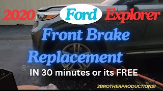 Celebrity 2020 #Ford Explorer Brakes Remove and Replace NEW MODELS MUST USE DEALER MODE or read the comments Net Worth