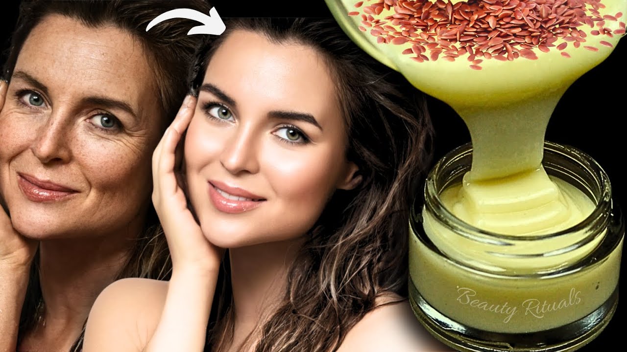 Banana Peel and Cornstarch Erase all the wrinkles on Your Face! 100 year old Anti Wrinkle