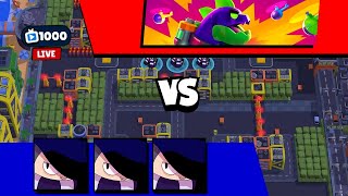 Funny Moments  Glitches  Fails 714, 3 egdar vs boss  brawl stars.