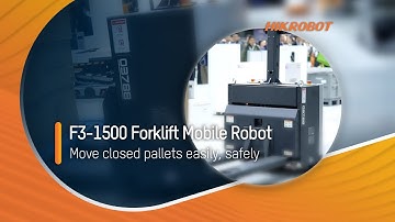 AMR/F3-1500 Forklift Mobile Robot/Move Closed-pallets Easily