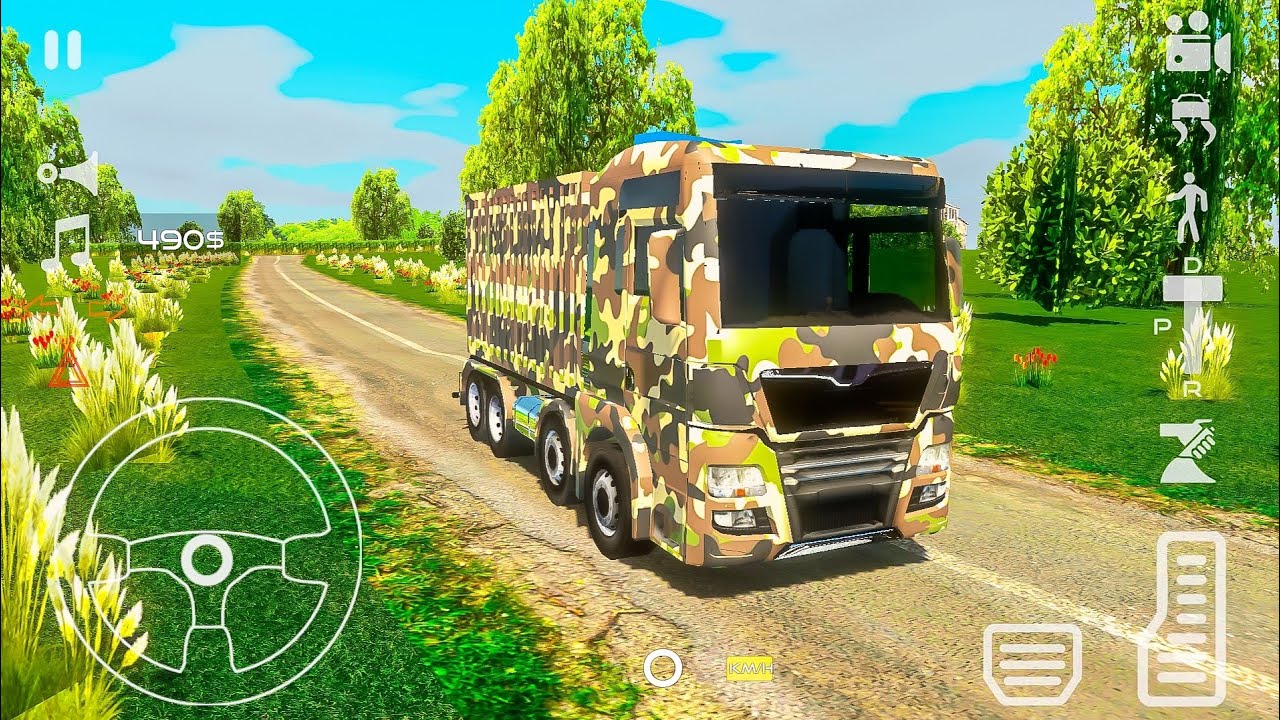 US army truck simulator 2023 | Army Cargo truck games Driving 3D