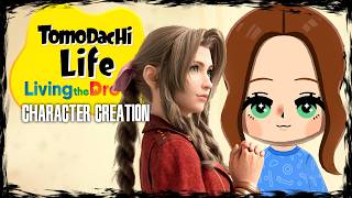 TOMODACHI LIFE LIVING THE DREAM || Aerith [FF7] - Character Creation