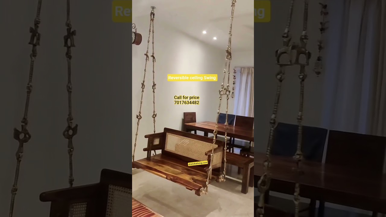 Shalvika Living Presents: The Perfect Ceiling Swing for Your Home”.   