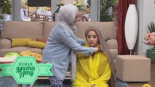 Cantiknya Gigi Ketika Dipakaikan Hijab Sama Rina Nose - Rumah Mama Amy (3/10)