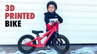 3D printed Bike - I 3D printed a walking bike frame on the Creality Ender 3