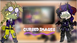 •Aftons+Ennard+nightmare+Vanny and Glicthtrap react to cursed images (12+) {Mennard}