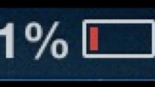 When your phone's about to die....