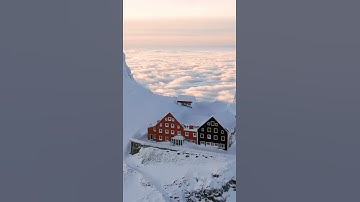 High above the clouds. who