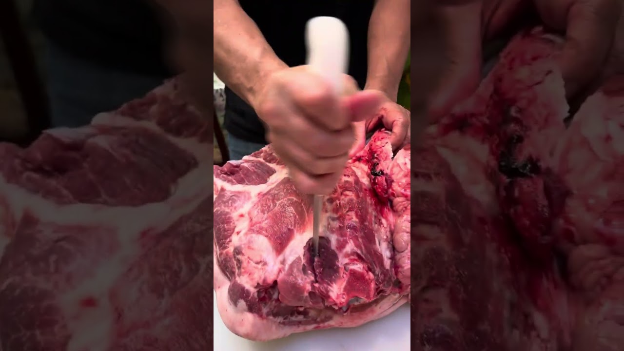 how to debone pork shoulder