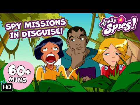 TOP 3 Undercover Spy Missions In Disguise! - Season 1-3 ✨ FULL Episode Compilation 🌸 Totally Spies!