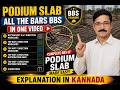 Podium Slab Full Training | ಒಂದೇ ವಿಡಿಯೋದಲ್ಲಿ ಸಂಪೂರ್ಣ BBS 💯