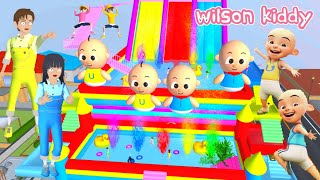 Yuta Mio goes to Upin Waterpark to find Ipin who is missing and becomes a monster 😍🤩 Lots of fake...