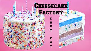 Vegan Birthday Cake Funfetti Cheesecake screenshot 4