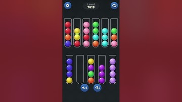 Ball Sort by Infinite Joy: Levels 7618, 7619, 7620