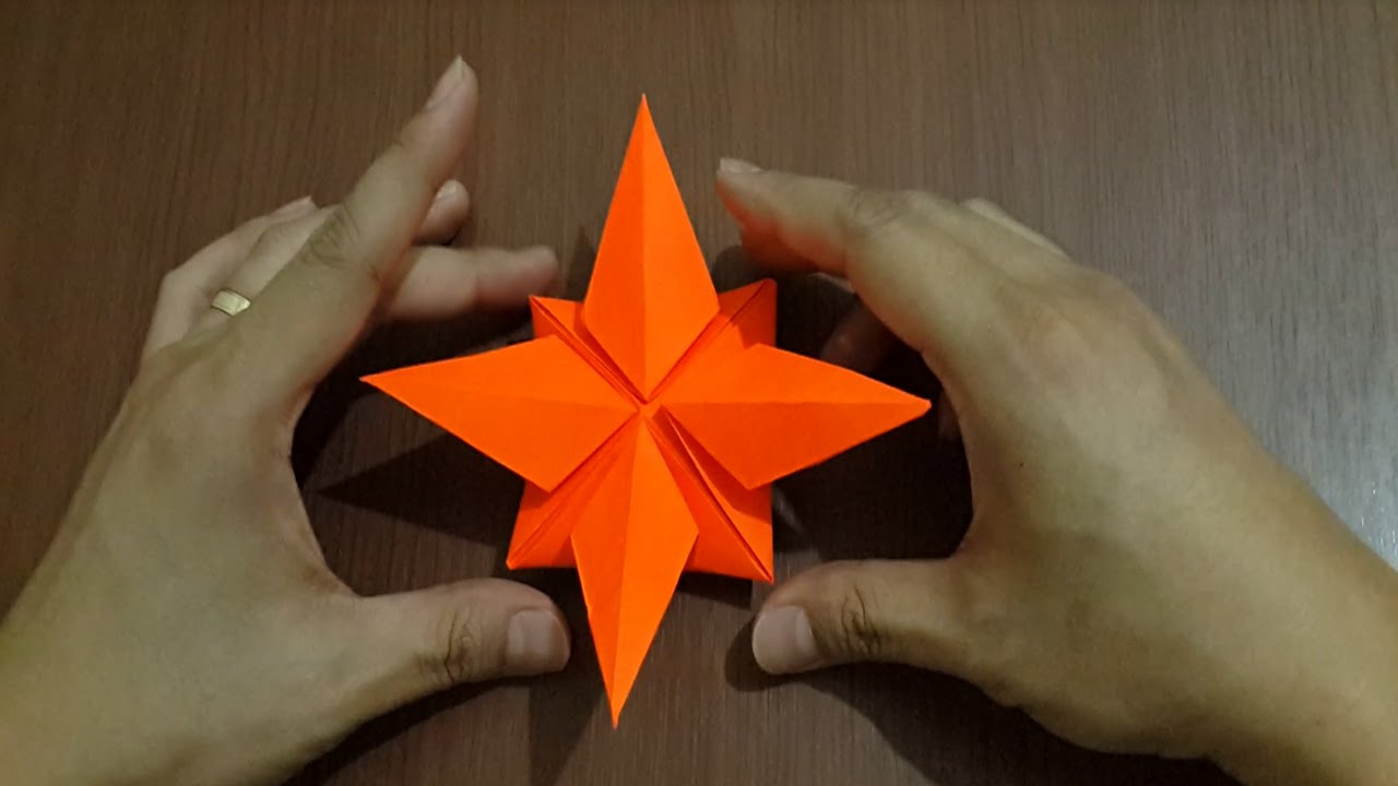 Tutorial Cara Membuat  Origami  Bintang  Kejora YouTube