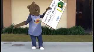 MID Be Aware Bear Groove 'n with Electric Safety Tips