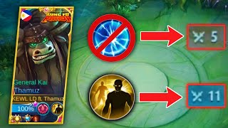 THAMUZ FLICKER IS BACK!! THIS SPELL WILL GIVE 2X MORE KILLS - MLBB