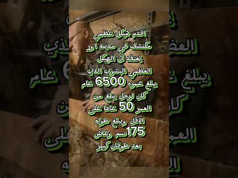 أقدم هيكل عظمي مكتشف في مدينة أور السومرية 