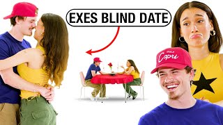 Exes Kiss On A Blind Date image