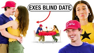 Exes Kiss On A Blind Date