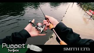 【エリアトラウト】パペット・サーフェス 実釣動画（アングラー目線）