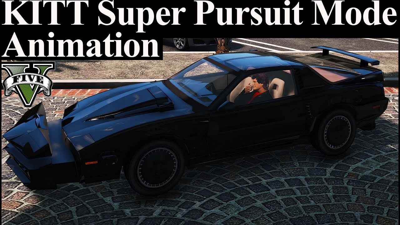 GTA 5 - TV Show Build - K.I.T.T. Knight Rider - Imponte Ruiner