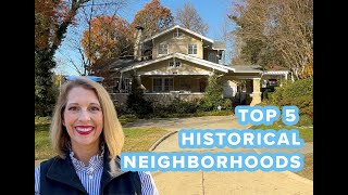 Top 5 Historical Neighborhoods in Greensboro NC