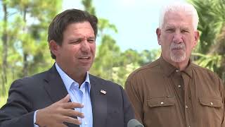 Celebrity Governor Ron DeSantis highlights Everglades restoration progress and Burmese python removal Profile